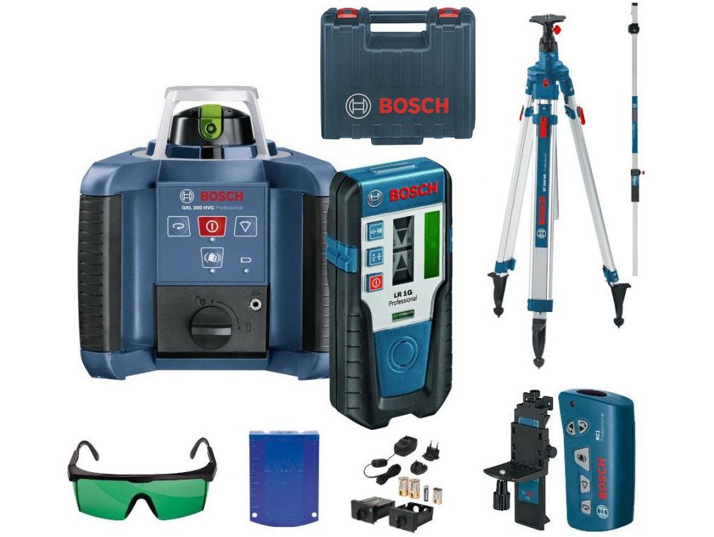 Rotační Laser Bosch GRL 300 HV – set